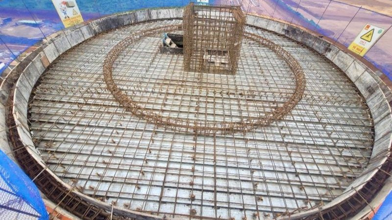 Tháp kiểm soát không lưu cao +123m là công trình cao nhất trong khu vực sân bay Long Thành, bảo đảm bao quát toàn bộ không gian hoạt động trên mặt đất như đường băng, đường lăn và sân đỗ. 6-24-4720.jpg