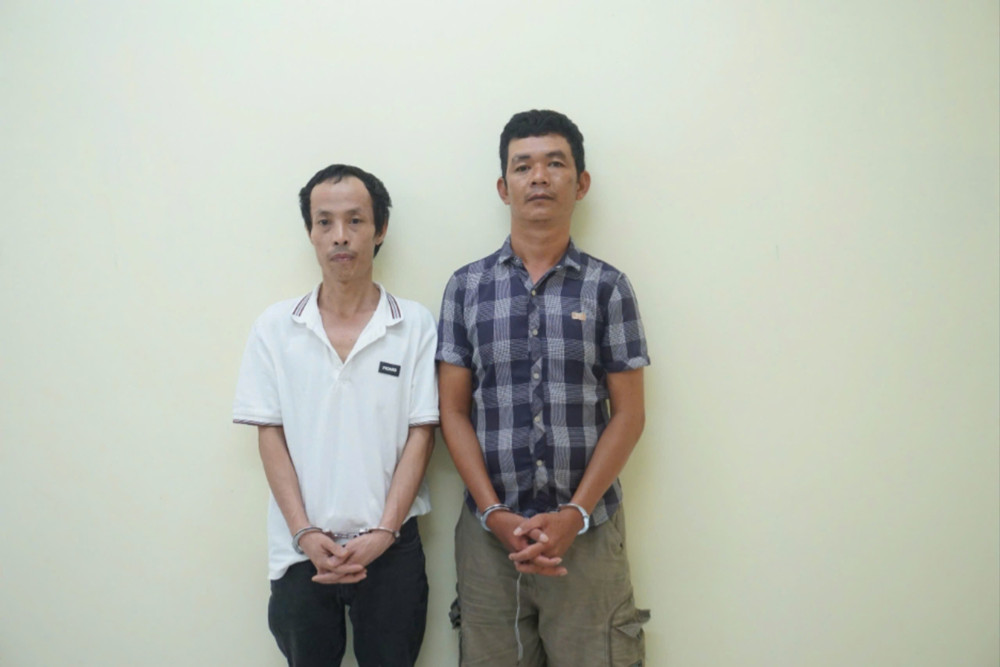 Các đối tượng (từ trái qua) Ngô Sơn Hà, Trần Như Phước. (Ảnh: Công an cung cấp) anh-3-tu-trai-qua-ngo-son-ha-tran-nhu-phuoc-1-5872.jpg