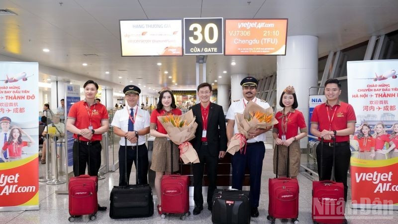 Đường bay mới đánh dấu sự mở rộng mạnh mẽ mạng bay của Vietjet tại Trung Quốc. ndo_br_a6-6904.jpg