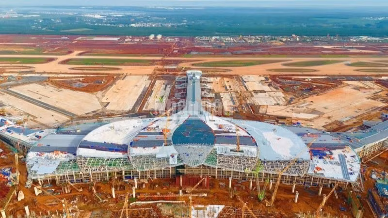 Các đơn vị, nhà thầu triển khai thi công dự án Cảng Hàng không quốc tế Long Thành.