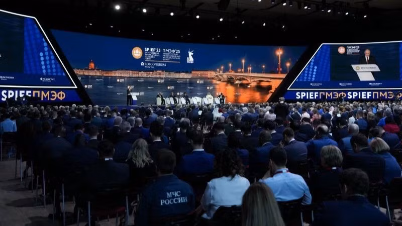 Diễn đàn Kinh tế Quốc tế St. Petersburg 2026 sẽ diễn ra từ 3 đến 6/6 tới đây. (Ảnh: Quỹ Roscongress)