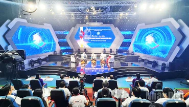 Quang cảnh chương trình.