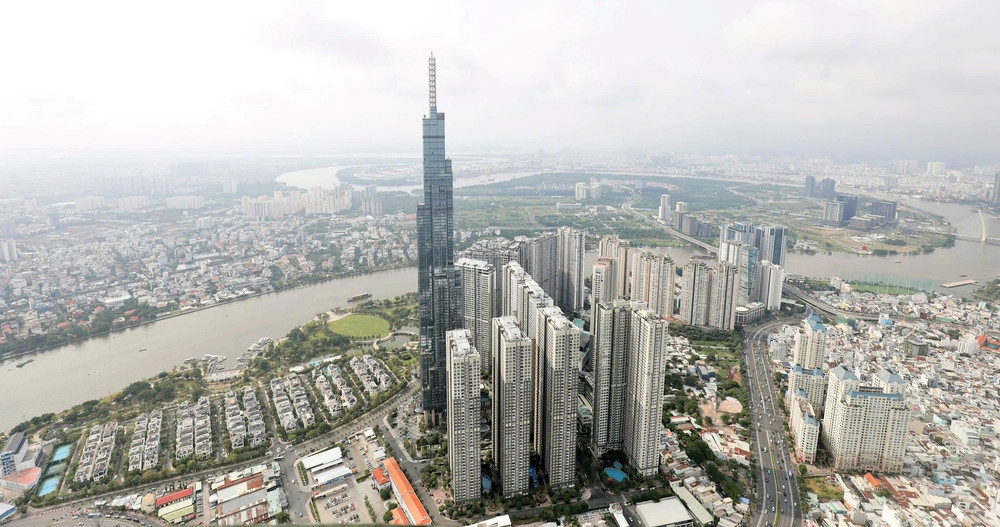 Thành phố Hồ Chí Minh được định hướng trở thành Trung tâm tài chính quốc tế nhờ hội tụ thế mạnh về kinh tế, địa lý, nhân lực và chiến lược phát triển quốc gia. (Ảnh Khiếu Minh)