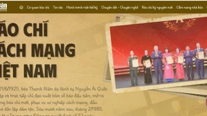 Chuyên trang "Báo chí Cách mạng Việt Nam" của Báo Nhân Dân.