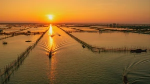 Vùng đầm phá Tam Giang-Cầu Hai, Huế luôn hấp dẫn du khách. (Ảnh LÊ HOÀNG)