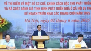 Thủ tướng Chính phủ Phạm Minh Chính chủ trì Hội nghị. (Ảnh: Trần Hải)