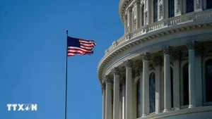 Tòa nhà Quốc hội Mỹ tại Washington, D.C. (Ảnh: THX/TTXVN)