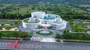 Khu làm việc tích hợp ươm tạo của Ban Quản lý khu công nghệ cao và các khu công nghiệp Đà Nẵng.