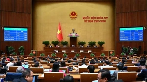 Quốc hội thông qua Luật sửa đổi, bổ sung một số điều của Bộ luật Tố tụng hình sự. (Ảnh: QH.