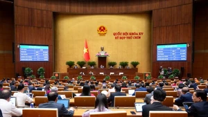 Quốc hội thông qua Luật Khoa học, công nghệ (sửa đổi) và đổi mới sáng tạo. (Ảnh: DUY LINH)