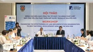 Quang cảnh Hội thảo. (Ảnh: H.OANH)