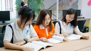 Sinh viên Trường đại học Mở Thành phố Hồ Chí Minh đang học tập.