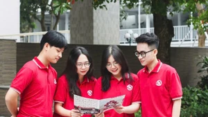 Sinh viên Trường đại học Ngoại thương. 