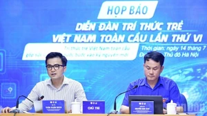 Trung ương Đoàn Thanh niên Cộng sản Hồ Chí Minh, Trung ương Hội Liên hiệp Thanh niên Việt Nam phối hợp các đơn vị liên quan tổ chức họp báo thông tin về Diễn đàn Trí thức trẻ Việt Nam toàn cầu lần thứ 6, năm 2025.