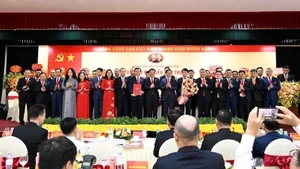 Ban Chấp hành Đảng bộ Bộ Công thương nhiệm kỳ 2025-2030 ra mắt Đại hội.