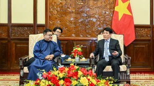 Chủ tịch nước Lương Cường tiếp Đại sứ Chile tại Việt Nam Sergio Narea Guzman.