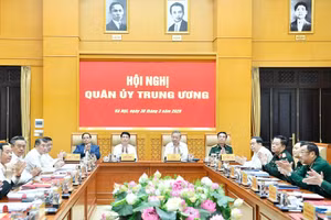 Tổng Bí thư Tô Lâm chủ trì hội nghị. (Ảnh: Trọng Hải)