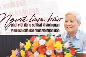 Người làm báo phải viết đúng sự thật khách quan, vì lợi ích của đất nước và nhân dân
