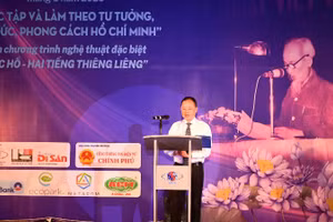 GS, TS Trần Hồng Thái phát biểu tại hội nghị.