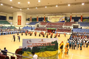 Quang cảnh Hội thao.