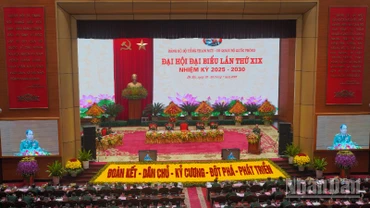 Quang cảnh Đại hội. (Ảnh: HẢI ĐĂNG)