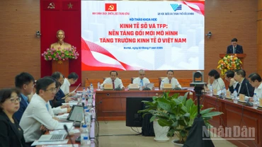 Quang cảnh hội thảo. (Ảnh: HẢI ĐĂNG)