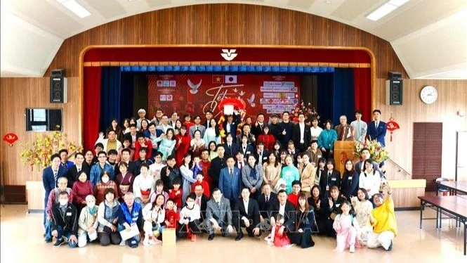 Cộng đồng Việt tại Nhật Bản rộn ràng đón Tết với chương trình Xuân quê hương