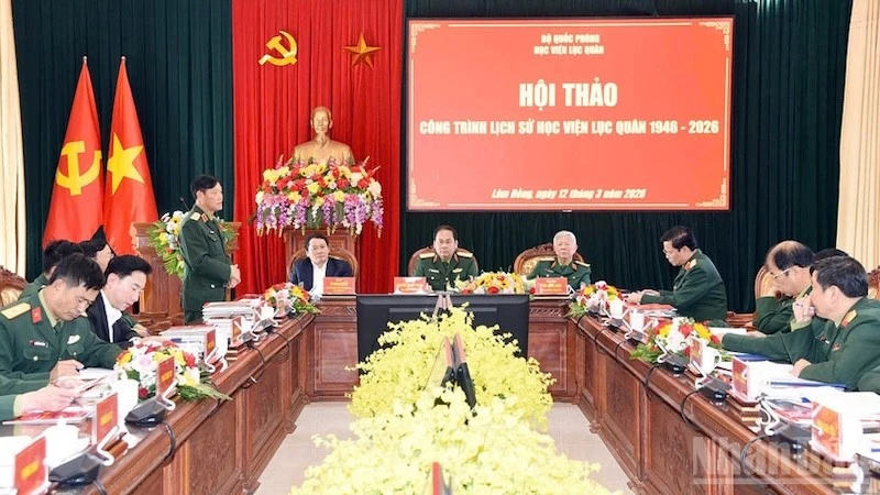 Học Viện Lục Quân Tổ Chức Hội Thảo Hoàn Thiện Công Trình Lịch Sử 80 Năm