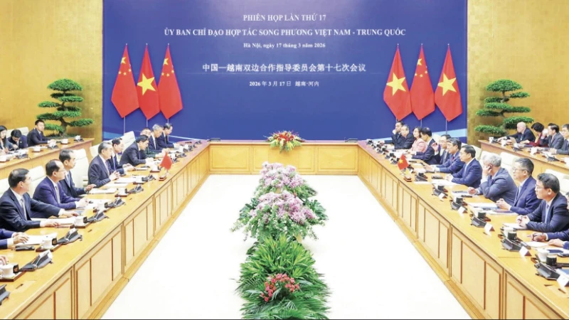 Quan hệ Việt Nam - Trung Quốc phát triển toàn diện, mang lại lợi ích lâu dài cho cả hai dân tộc