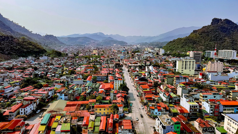 Một góc phường Hà Giang 1, tỉnh Tuyên Quang. (Ảnh: Fanpage Phường Hà Giang 1) 527977160-122098256900969758-1965757635233886540-n.jpg