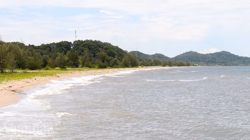 Dự án đường trục chính ven biển vào trung tâm Hà Tiên có tổng mức đầu tư 1.400 tỷ đồng.