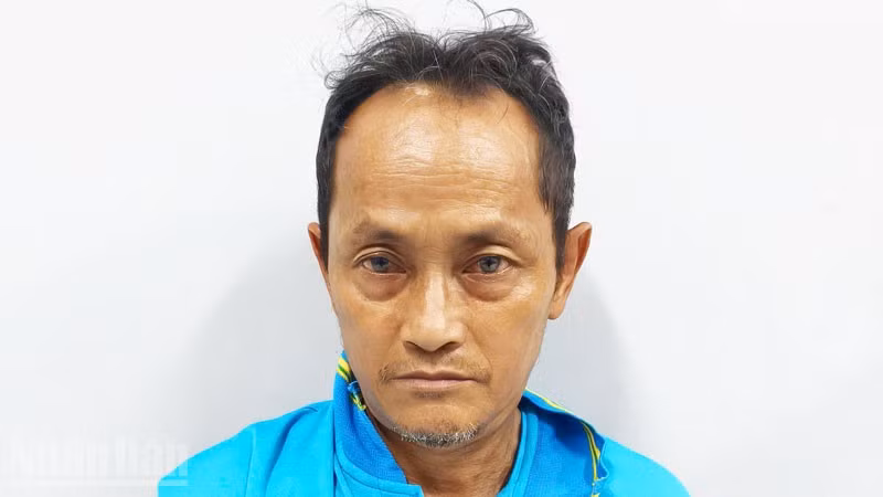 Bị can Nguyễn Văn Khai.