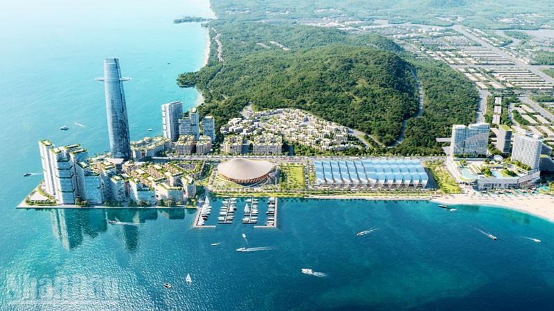 Phối cảnh khu tổ hợp đa chức năng APEC.