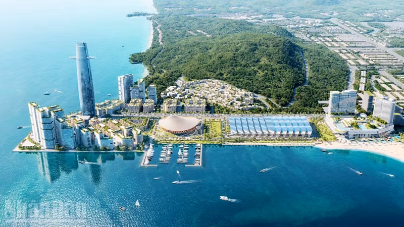 Phối cảnh khu tổ hợp đa chức năng APEC.