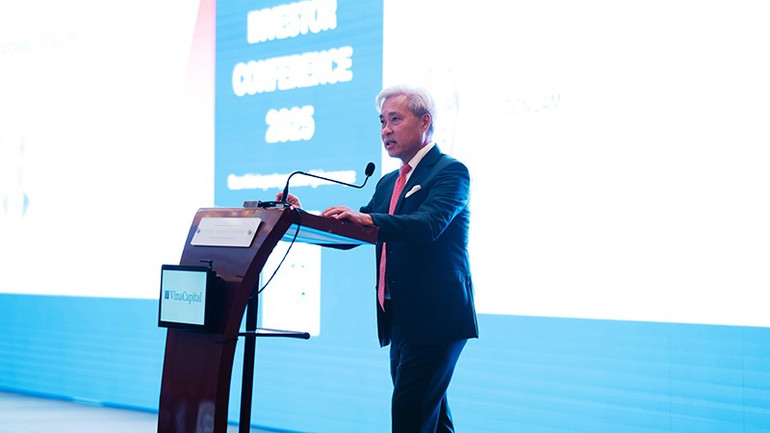 Ông Don Lam chia sẻ ý kiến tại hội nghị. don-lam-2.jpg