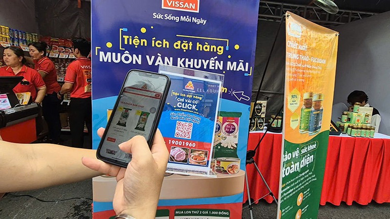 VISSAN triển khai các hoạt động marketing đa dạng nhằm duy trì thị phần và gia tăng sản lượng bán ra (Ảnh: VISSAN) vissan-4.jpg