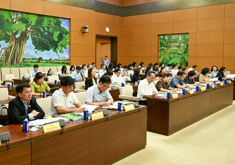 Các đại biểu dự hội nghị. (Ảnh: DUY LINH) bnd-0977.jpg
