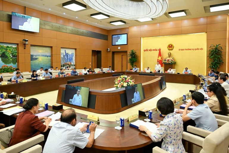 Quang cảnh hội nghị tại Nhà Quốc hội. (Ảnh: DUY LINH) bnd-0983.jpg