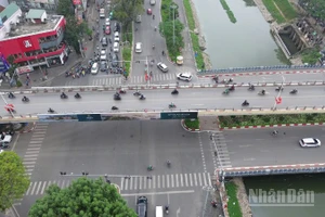 Hà Nội dự kiến chi hơn 21 nghìn tỷ đồng cải tạo, mở rộng Vành đai 2 đoạn Ngã Tư Sở-Cầu Giấy. (Ảnh: DUY MINH)