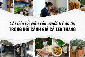 Giá cả tăng cao tại khu vực đô thị khiến người trẻ phải thắt chặt chi tiêu.