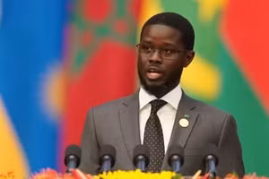 Tổng thống Senegal Basirou Diomaye Faye.