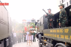 [Video] Sớm hoàn thiện dự án Luật phòng, chống vũ khí hủy diệt hàng loạt