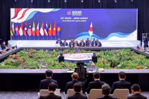 Quang cảnh Hội nghị Cấp cao ASEAN-Nhật Bản lần thứ 28. (Ảnh: VGP/Nhật Bắc)