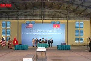 [Video] Trao trả hài cốt quân nhân Hoa Kỳ mất tích trong chiến tranh Việt Nam 