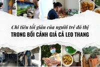 Giá cả tăng cao tại khu vực đô thị khiến người trẻ phải thắt chặt chi tiêu.