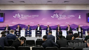 Các chuyên gia tham dự Đối thoại kinh doanh Nga-ASEAN. 