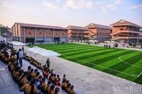 Trường phổ thông nội trú liên cấp Si Pa Phìn, tỉnh Điện Biên (Ảnh: THÀNH ĐẠT)