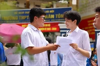 Thí sinh tại Kỳ thi tốt nghiệp trung học phổ thông năm 2025
