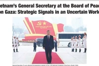 Bài viết đăng trên tờ Thời báo Washington số ra ngày 19/2. (Ảnh: TTXVN)