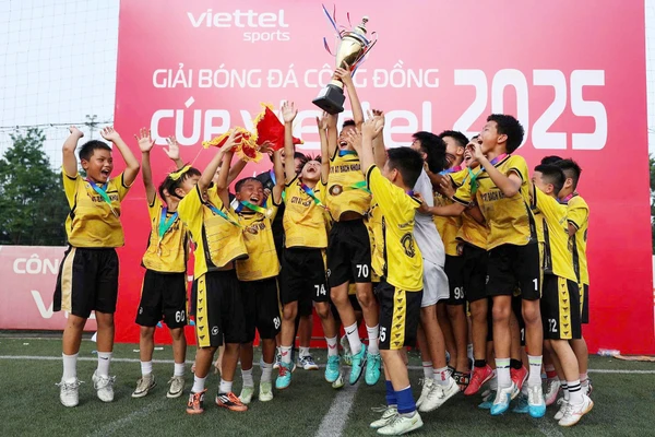 Tìm tài năng nhí bóng đá tại Cúp Viettel 2025 lần hai
